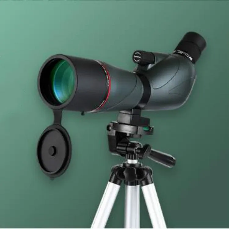 15-45X60 Zoom Single-lens Telescope High-definition Monocular Binoculars Outdoor Bird Watching Target Glasses(Green)