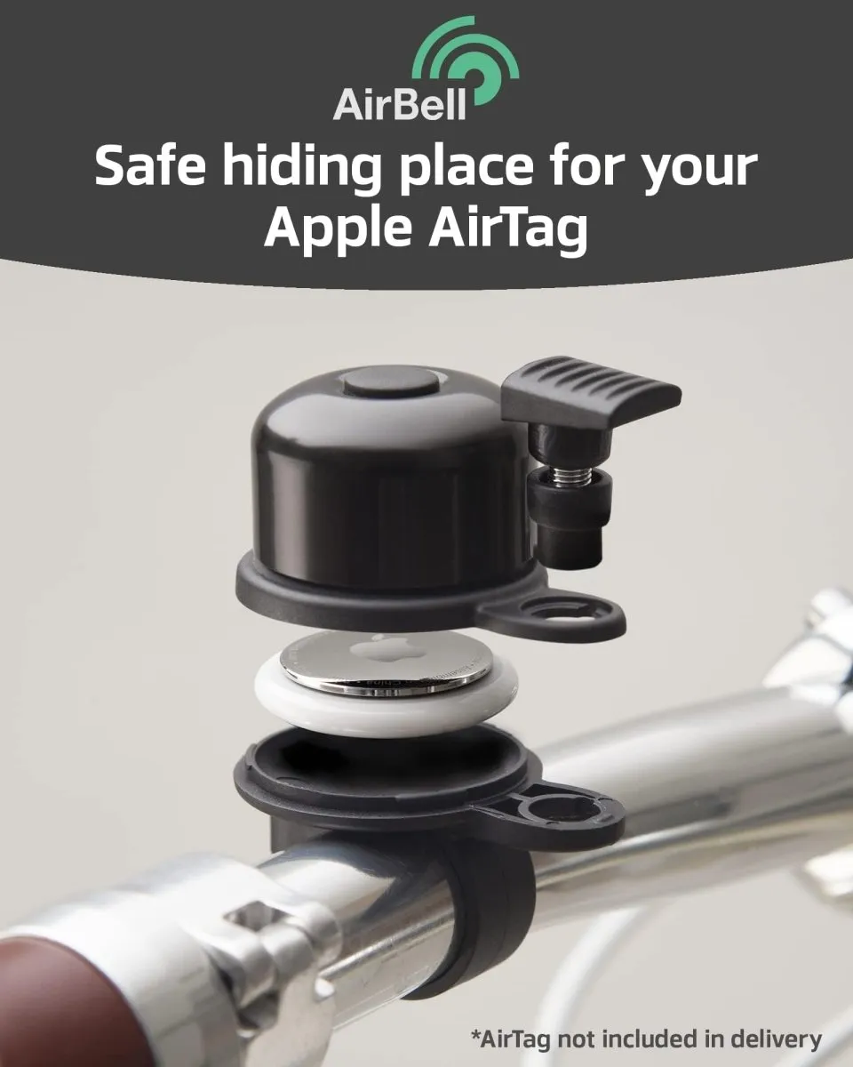 AIRBELL® Bicycle Bell for Apple AirTag