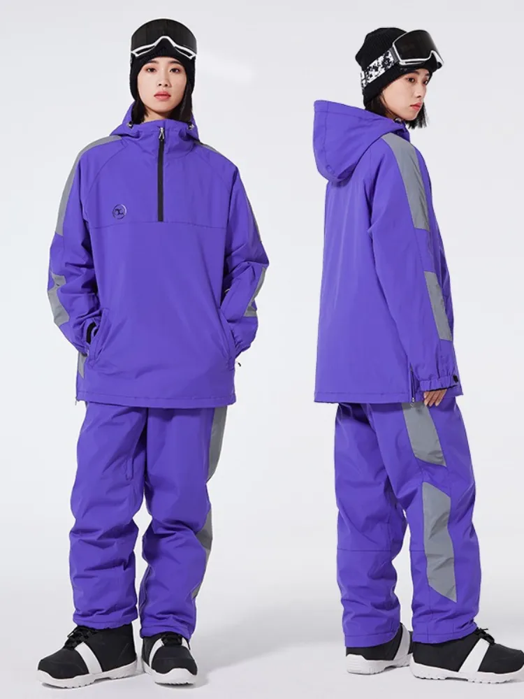 ARCTIC QUEEN Reflective Pullover Snowsuits - Unisex