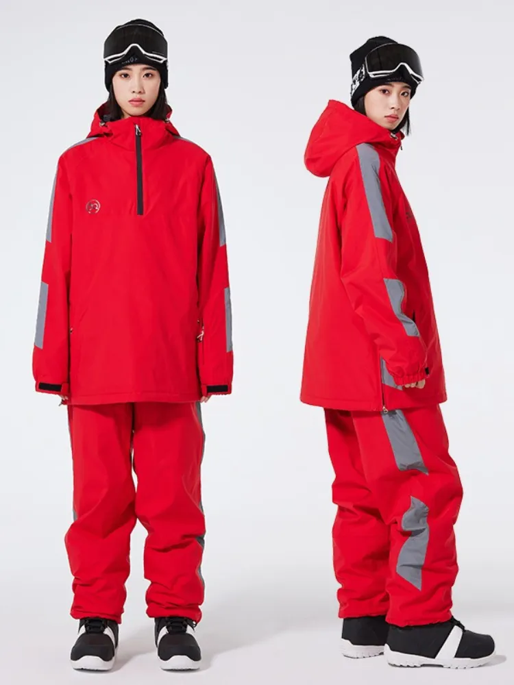 ARCTIC QUEEN Reflective Pullover Snowsuits - Unisex