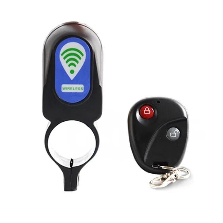 BG-262A Bicycle Remote Control Alarm Anti-Theft Alarm Car Lock(Black)