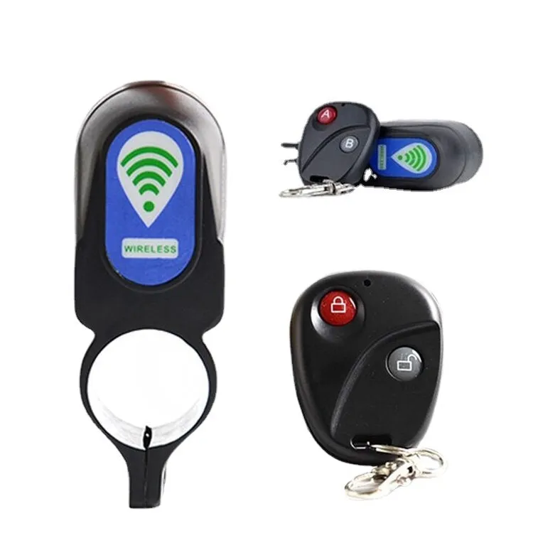 BG-262A Bicycle Remote Control Alarm Anti-Theft Alarm Car Lock(Black)