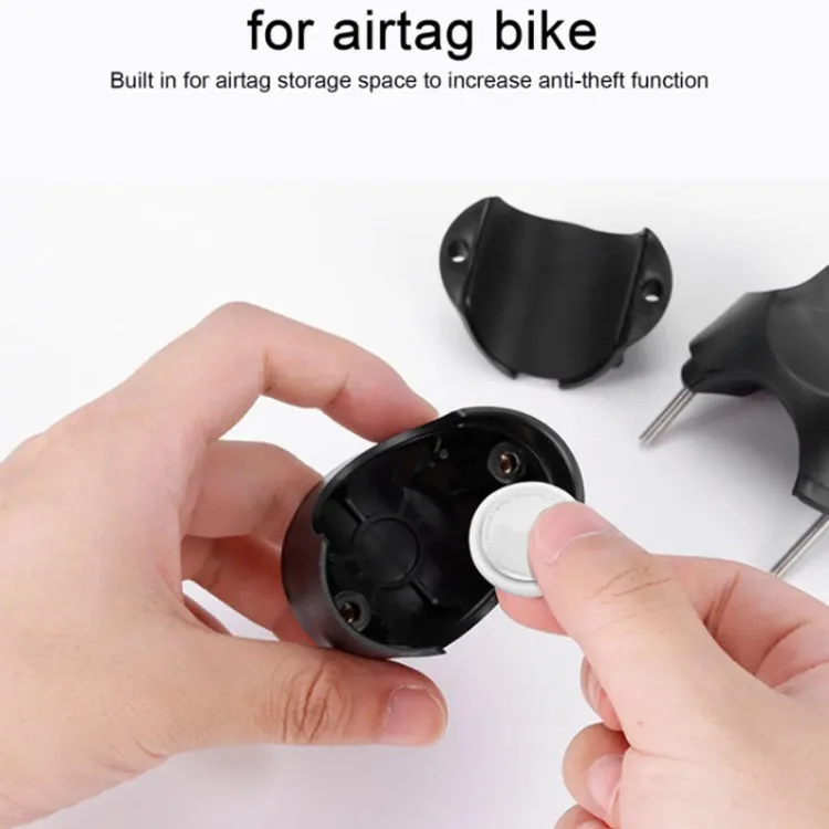 Bicycle Lock Rack Multi-function Locator Waterproof Protective Case(Black)