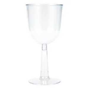 Bulk Clear 12 oz Plastic Wine Glasses (48 per Case)