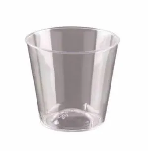 Clear Plastic Shot Glasses 1oz