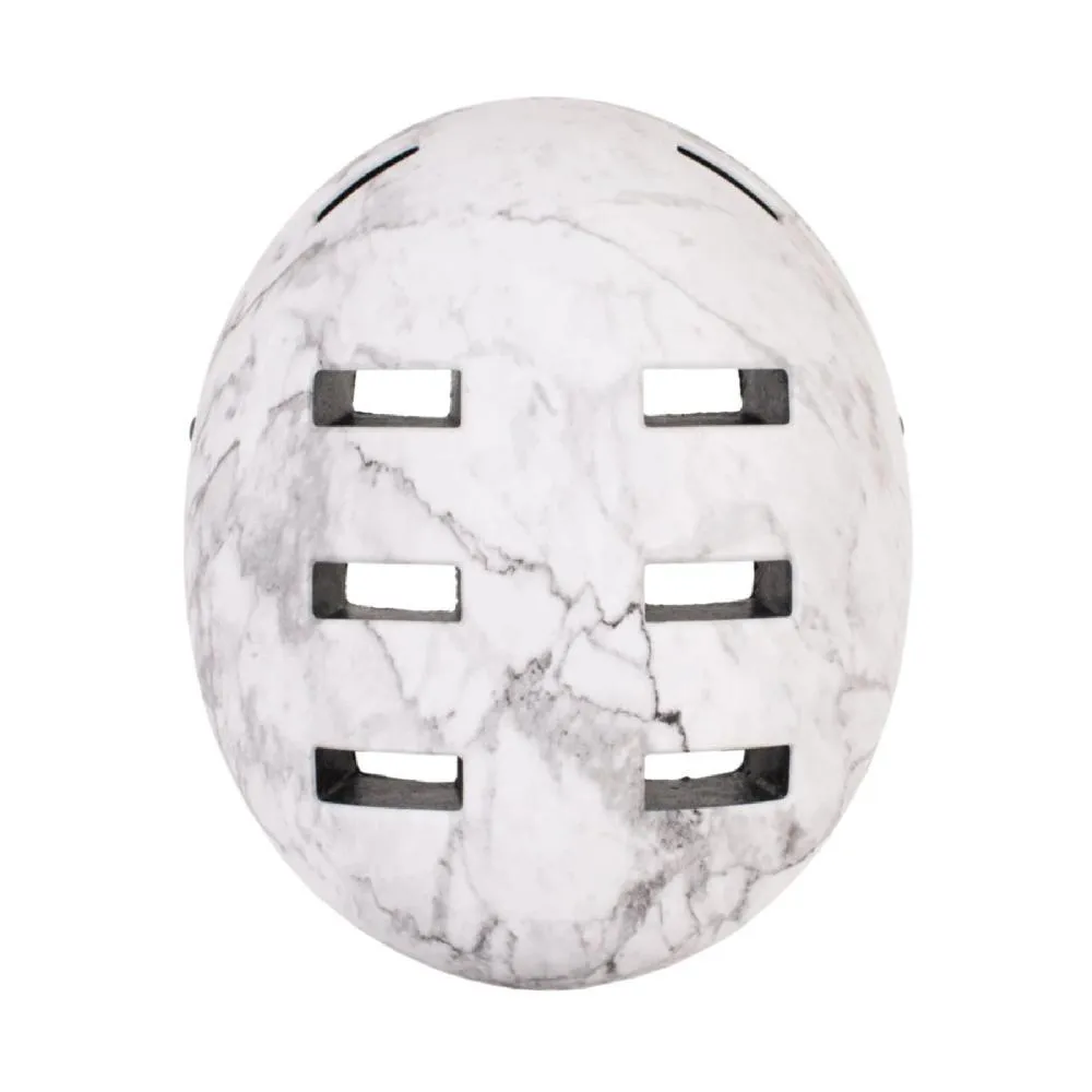 CM-1 Matte Marble Commuter Skateboard Helmet