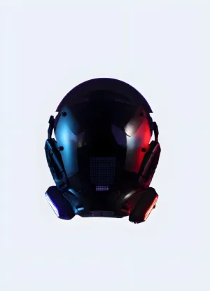 Cyberpunk Hide Helmet