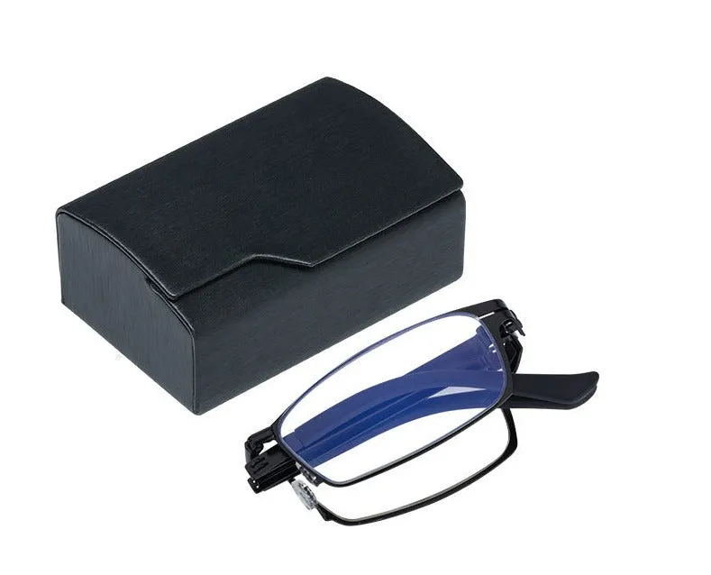 Douyin's same style folding reading glasses DY827 second-class anti-blue light glasses portable glasses for the elderly