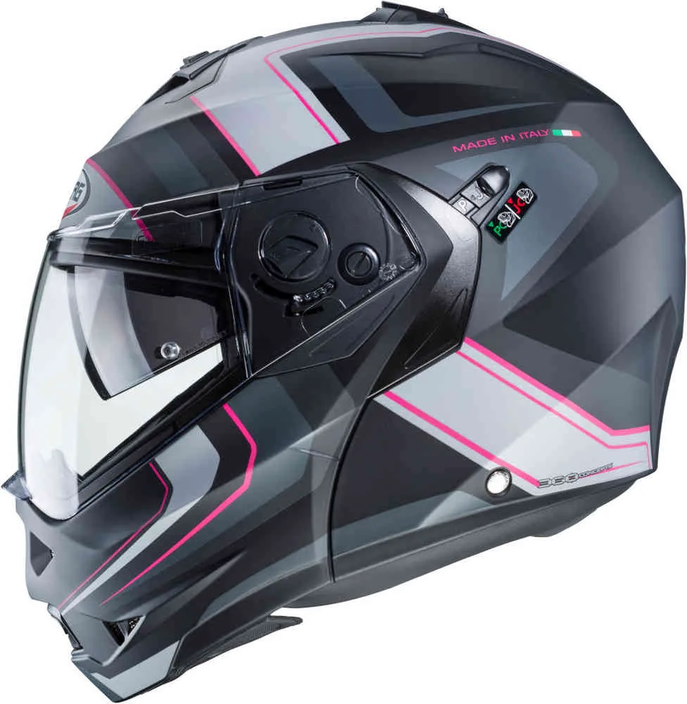 Duke II Tour Caberg helmet, black/pink