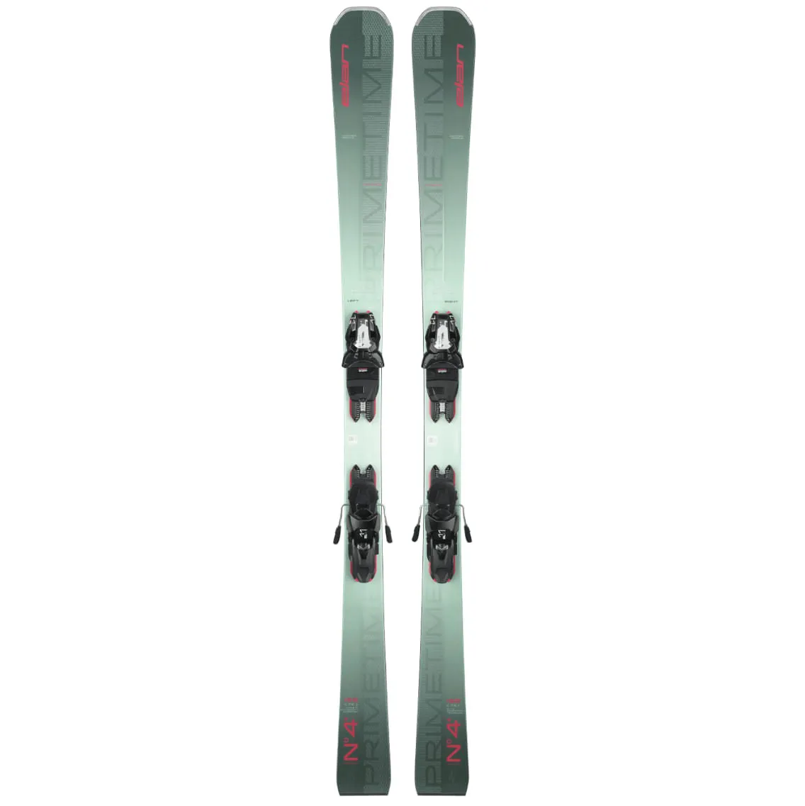 Elan PRIMETIME N4  Womens Skis with ELX 11.0 GW Bindings