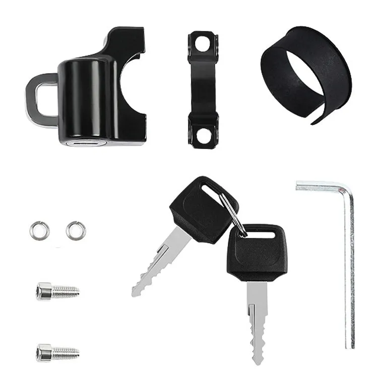 Electric Car Helmet Lock Anti-Theft Fixed Multi-Function Lock Bicycle Handle Fixed Helmet Anti-Theft Lock Helmet Lock