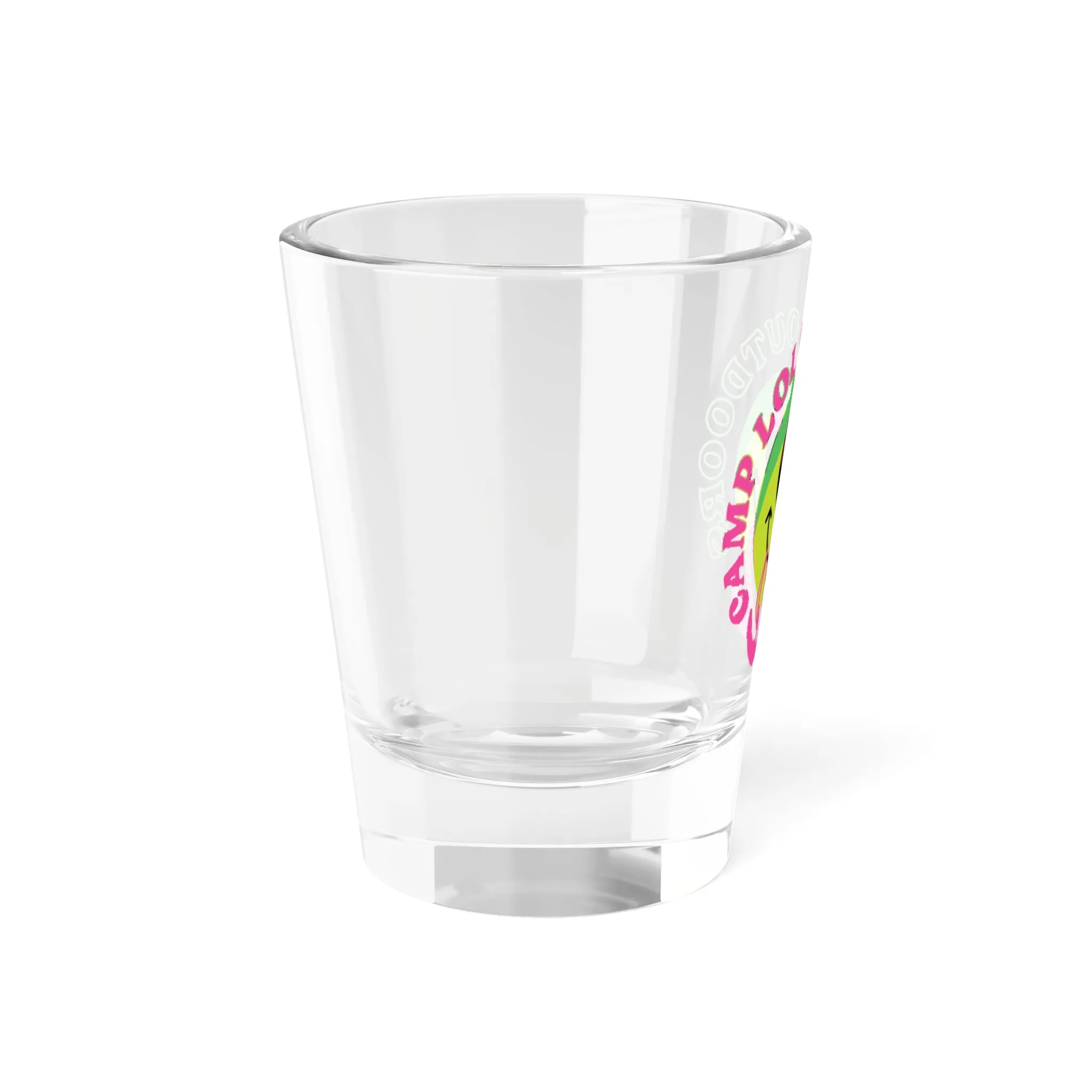 Happy Camper Shot Glass, 1.5oz