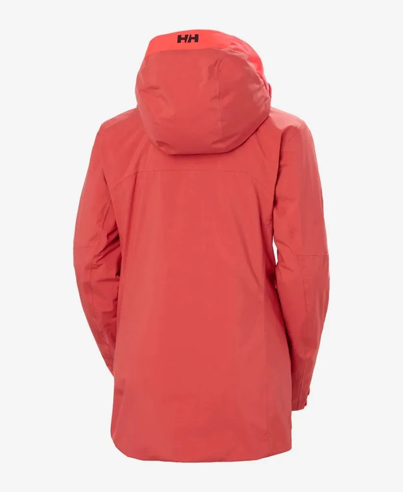 Helly Hansen Powshot Women's Snow Jacket - Poppy Red