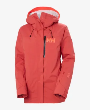 Helly Hansen Powshot Women's Snow Jacket - Poppy Red