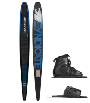 HO Syndicate Omega Slalom Ski with Stance Atop Boot & RTP (2022)