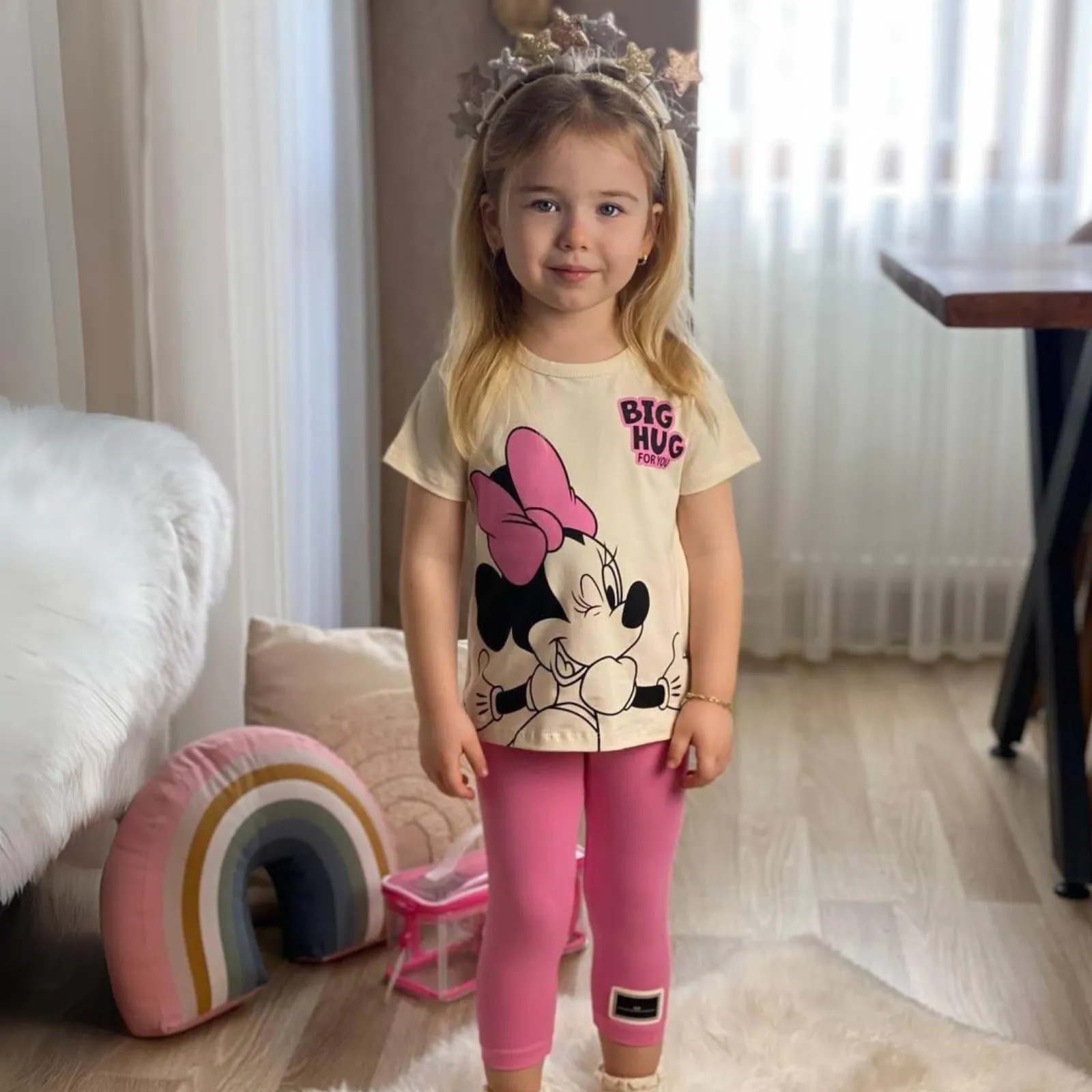 Minnie's Wink Girls Legging Set