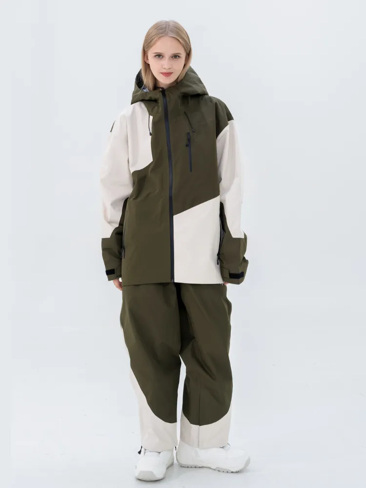 MYSNOWAY Mountain Green 3L Snow Suit - Women's