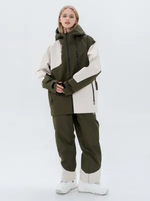 MYSNOWAY Mountain Green 3L Snow Suit - Women's