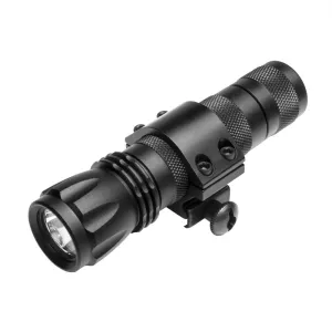 NcSTAR 160 Lumen Tactical LED Flashlight w/ Rail Mount