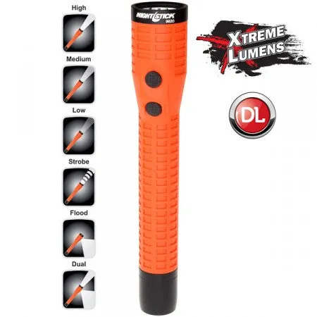 NIGHTSTICK NSR-9920XL Polymer Duty/Personal-Size Dual-Light™ Rechargeable Flashlight w/Magnet