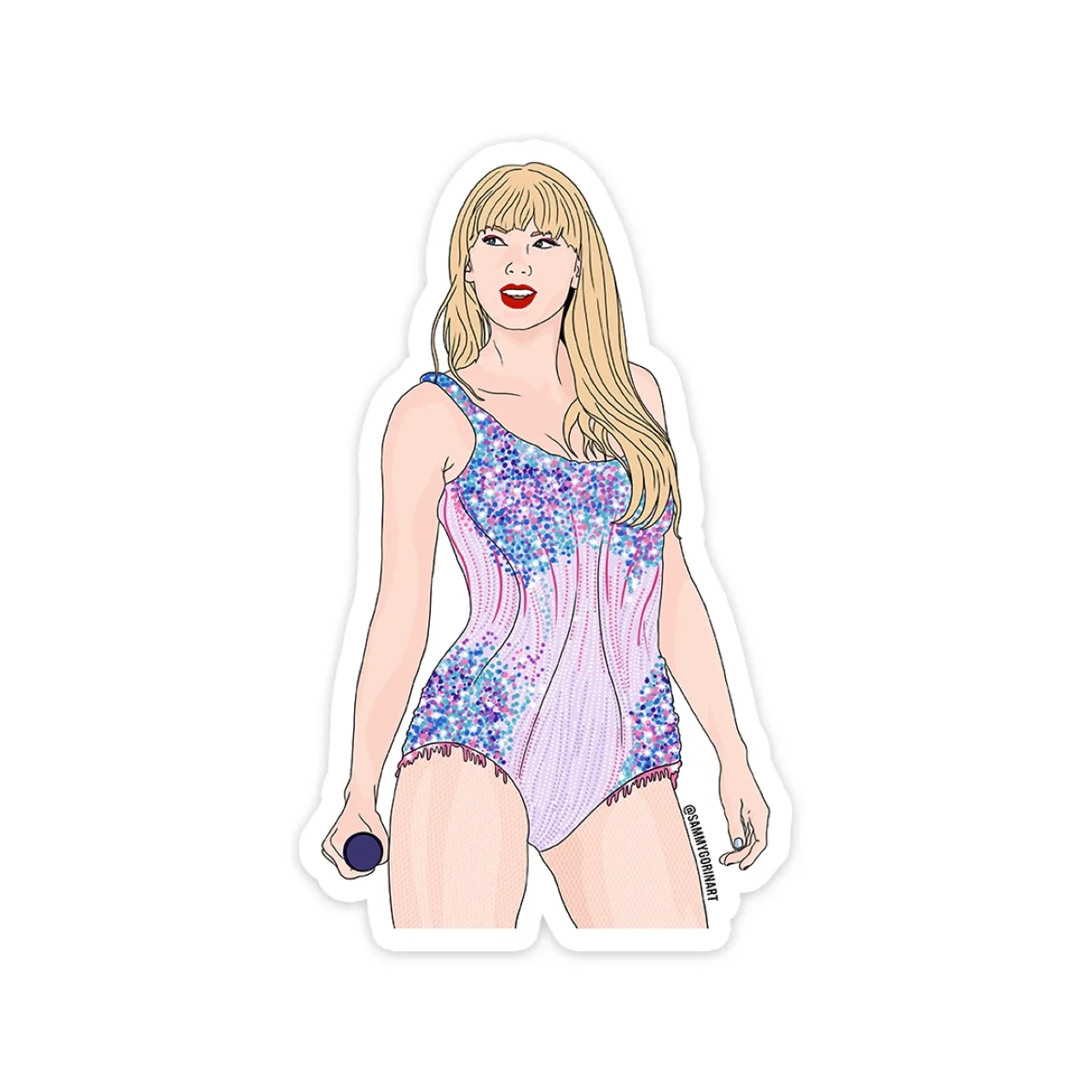 Pop Star Tour Sticker