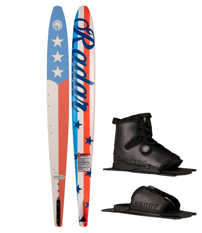 Radar Americana Senate Pro Build Slalom Ski with Vector Carbitex Boot & RTP (2025)