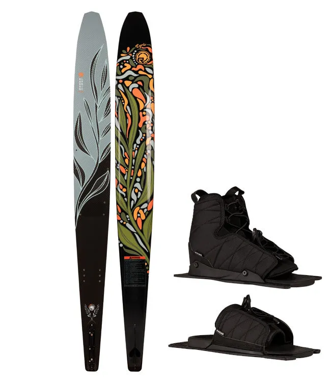 Radar Lyric Graphite Slalom Ski with Prime Boot & RTP (2025)