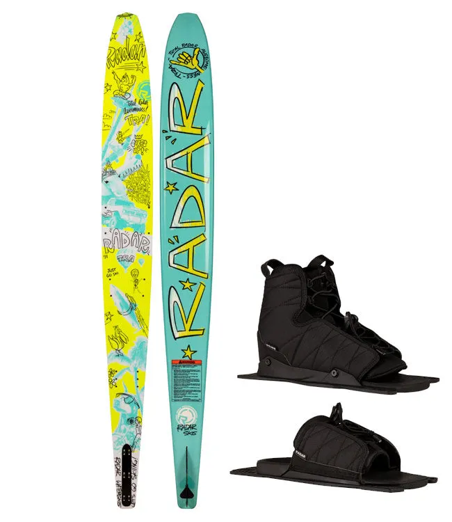 Radar TRA Boys Slalom Ski with Prime Boot & RTP (2025)