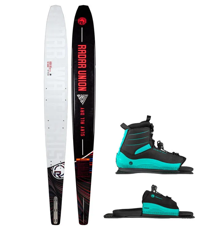 Radar Union Womens Slalom Ski with Lyric Boot & ARTP (2022)