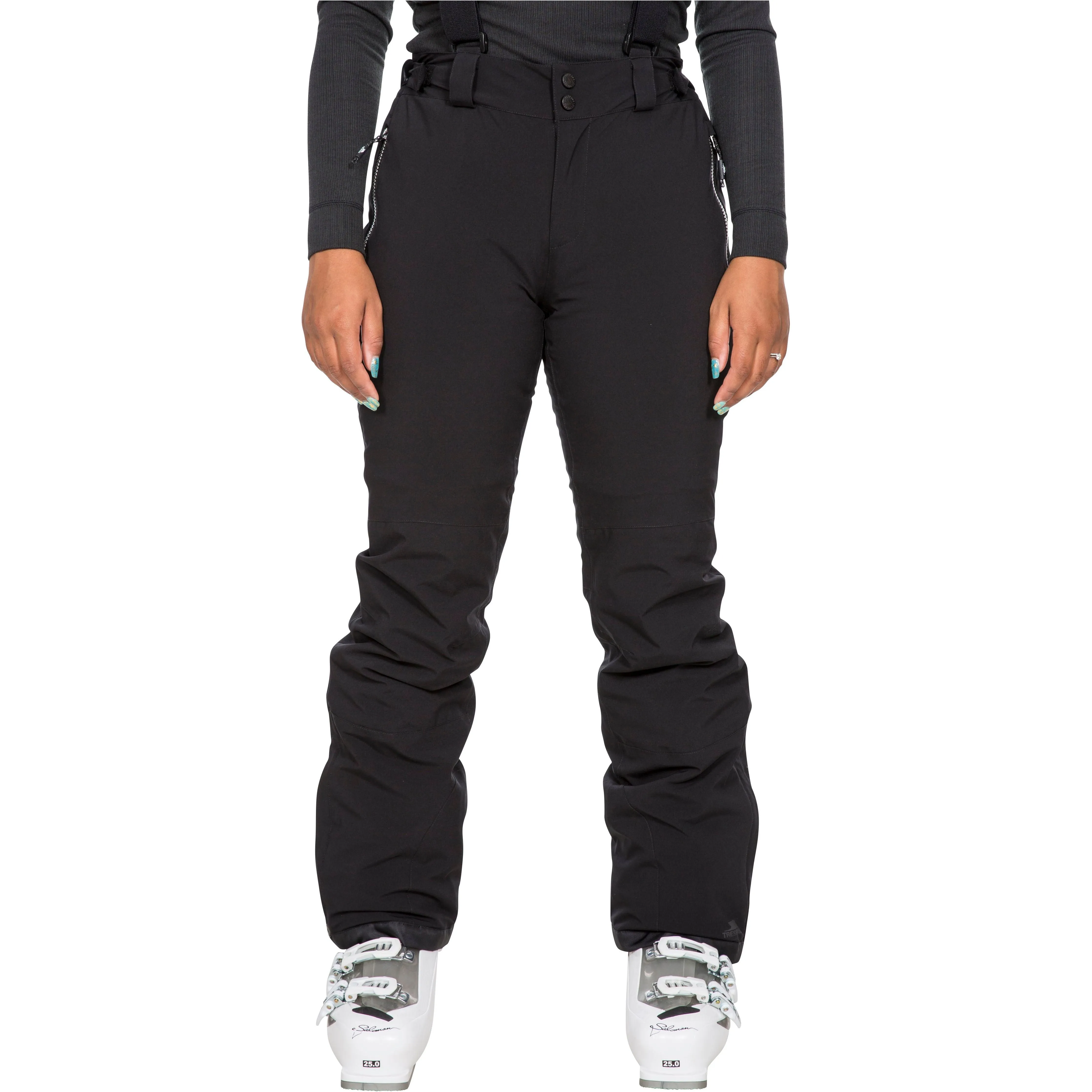 Roseanne Women's Waterproof Ski Trousers in Black