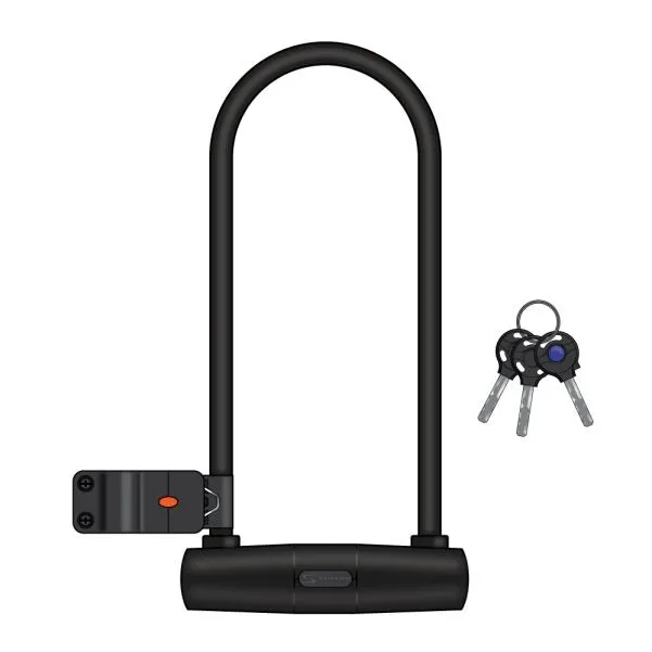 Serfas UL-290 U-Lock w/ Bracket Level 7/10 Bicycle Lock -Live4Bikes