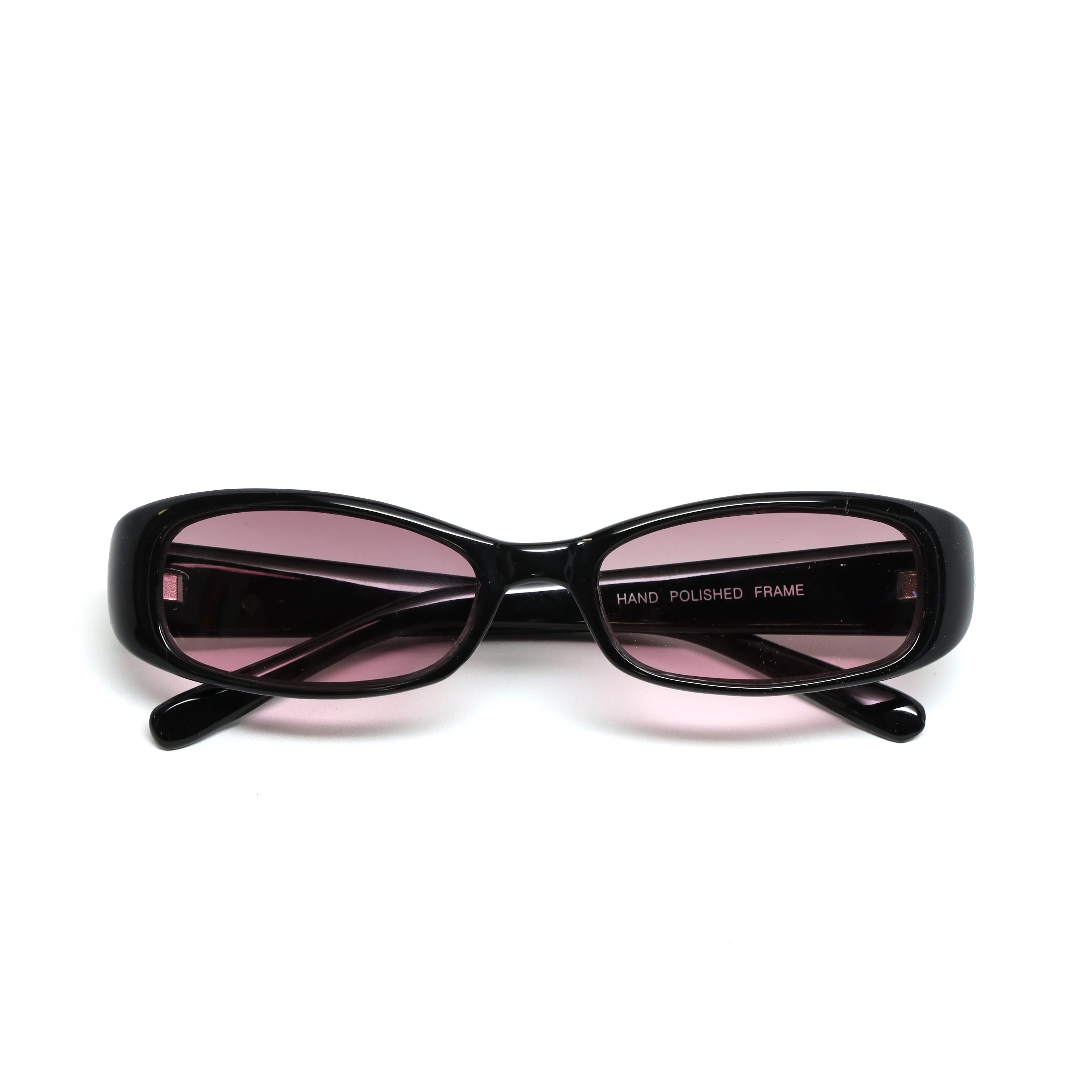 //Style 62// Vintage 90s Rectangle Frame Sunglasses - Pink