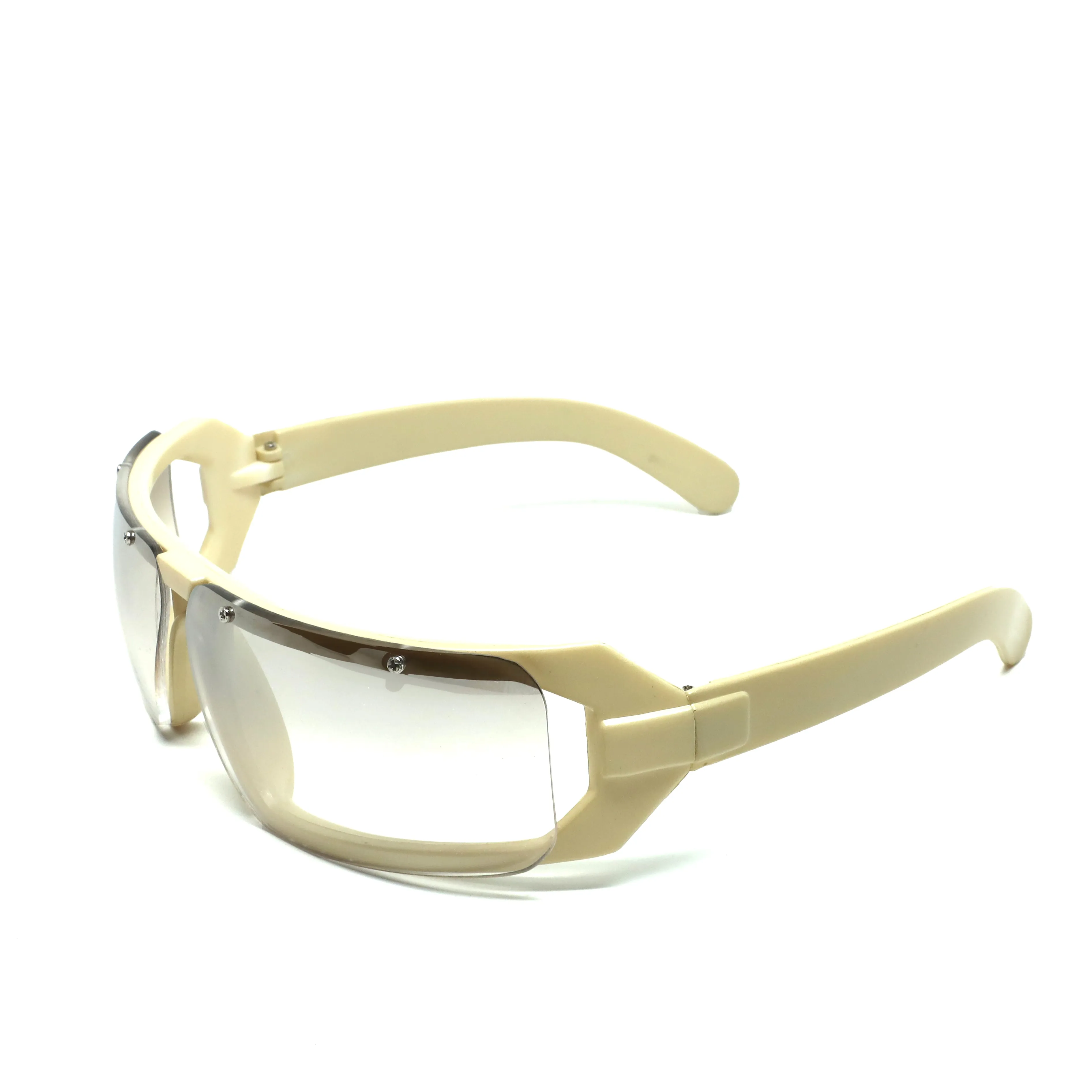 //Style X503// Style Prototype 1 Classic Deadstock Wraparound Sunglasses - Tan