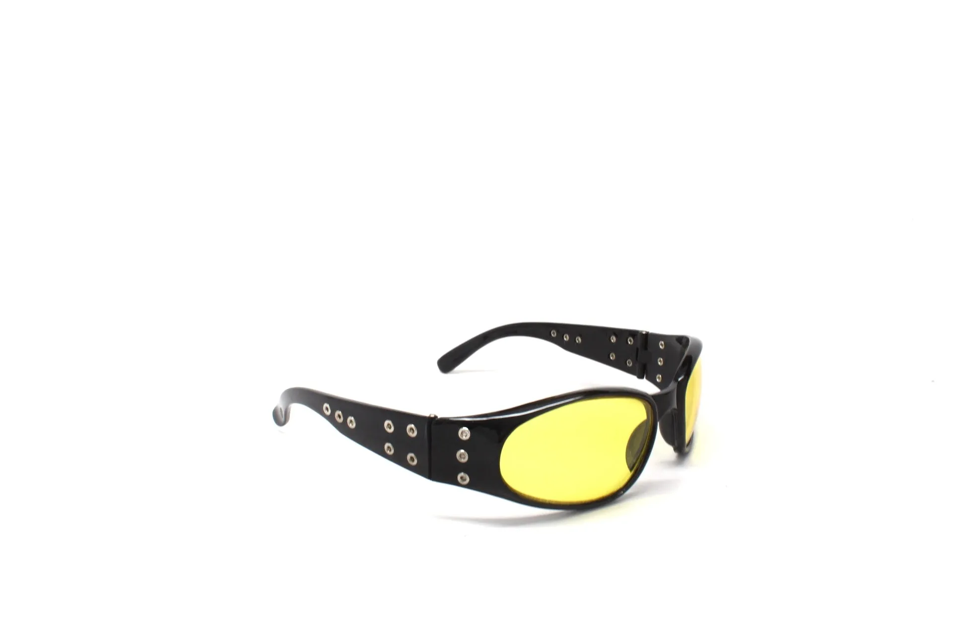 X-Static 2000 Oversized Style Sunglasses - Black Yellow