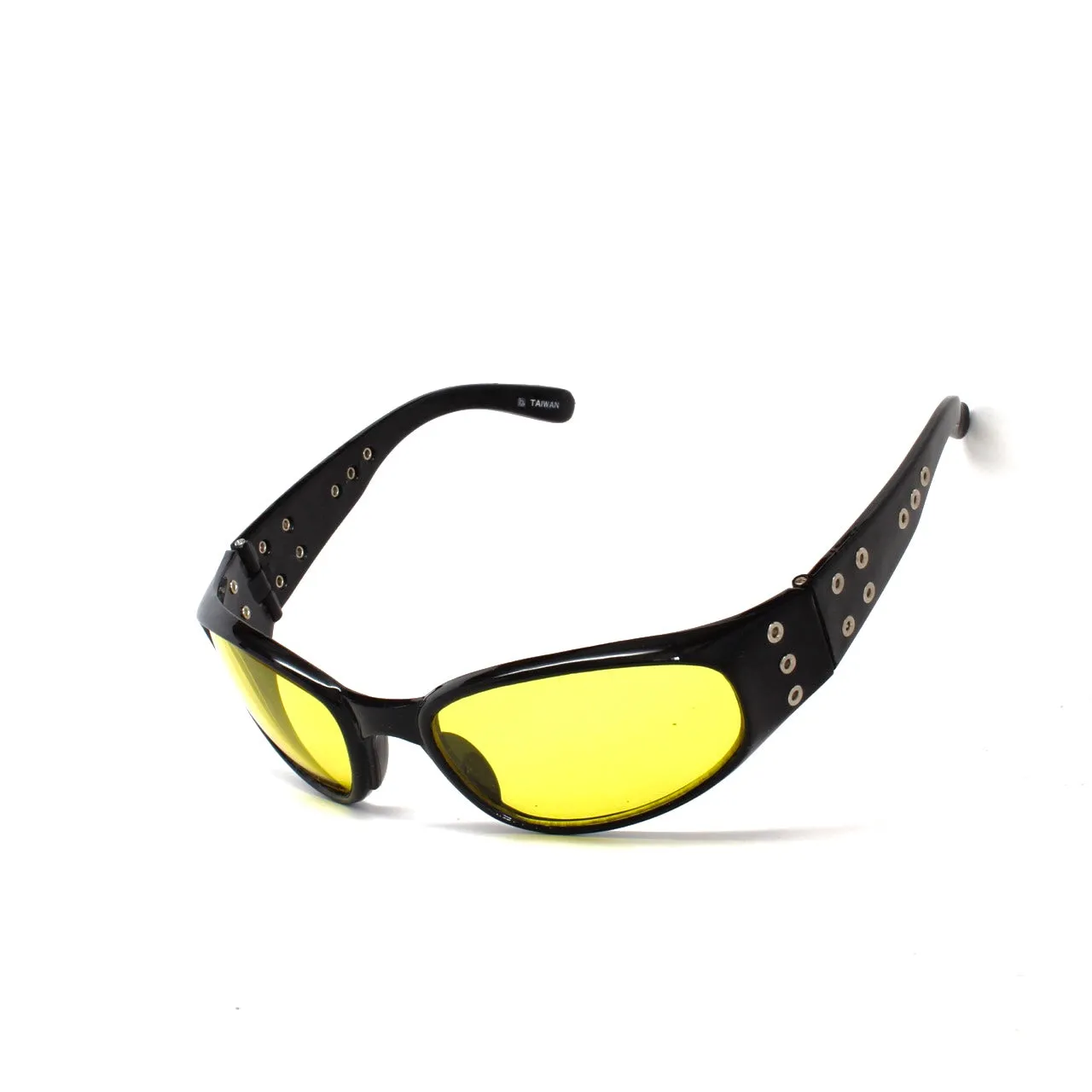 X-Static 2000 Oversized Style Sunglasses - Black Yellow