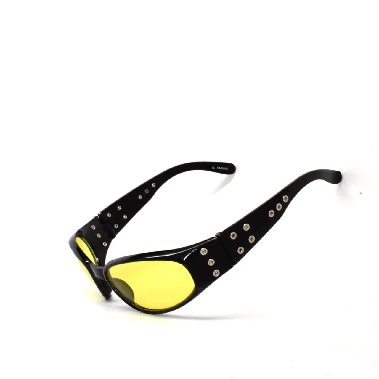 X-Static 2000 Oversized Style Sunglasses - Black Yellow